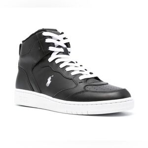 NWOB Men Polo Ralph Lauren High court 100% leather preppy casual gorpcore s. 10